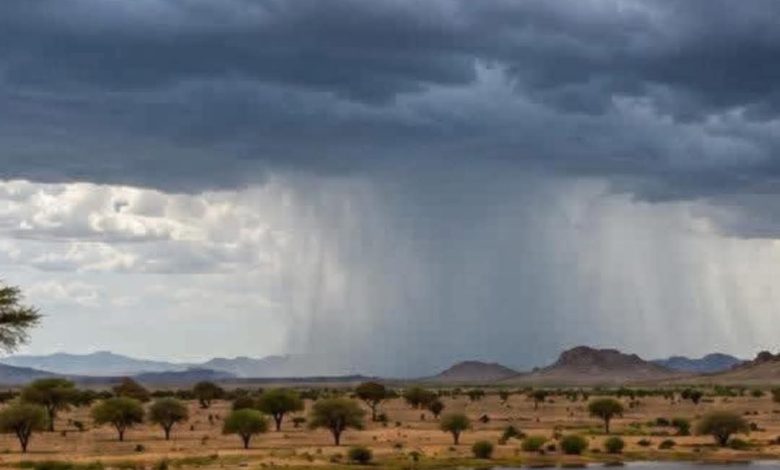 أمطار على مناطق متفرقة من البلاد