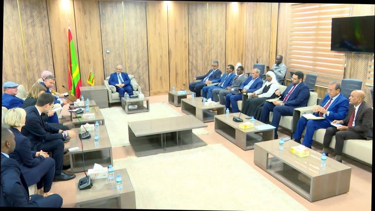 وفد من البوندستاغ الألماني يزور موريتانيا ويلتقي رئيس الجمعية الوطنية