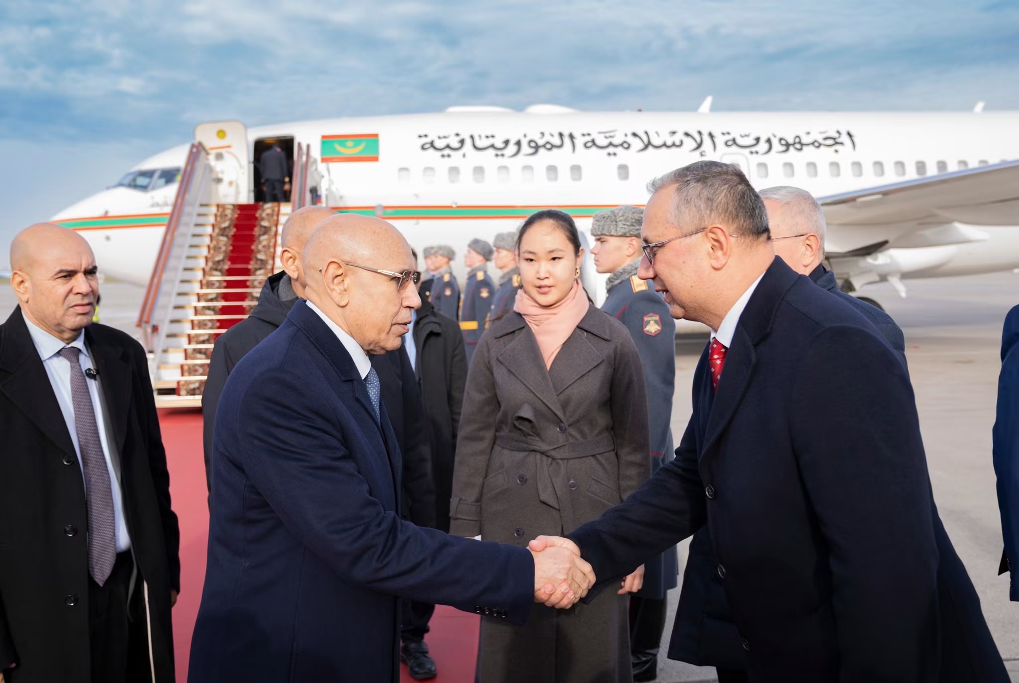 بالصور..غزواني يصل موسكو قبل ساعات من انطلاق القمة الروسية الأفريقية