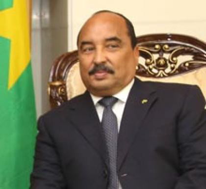 رئيس الجمهورية الإسلامية الموريتانية : محمد ولد عبد العزيز